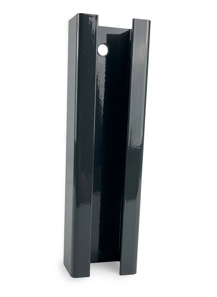Łącznik słupka ogrodzeniowego 60x40 Antracyt RAL 7016
